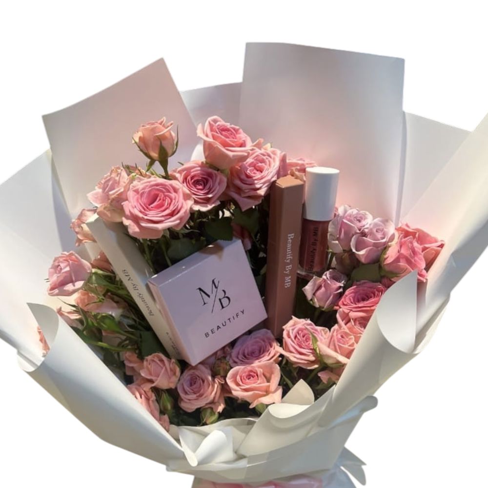 Flowers with make up 